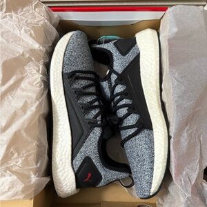 Puma Black and Gray Athletic Shoes